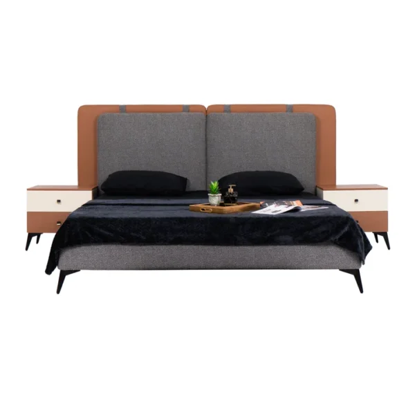 MILES BED WITH SIDE TABLE