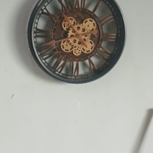 Wall Clock with Moving Gears 5