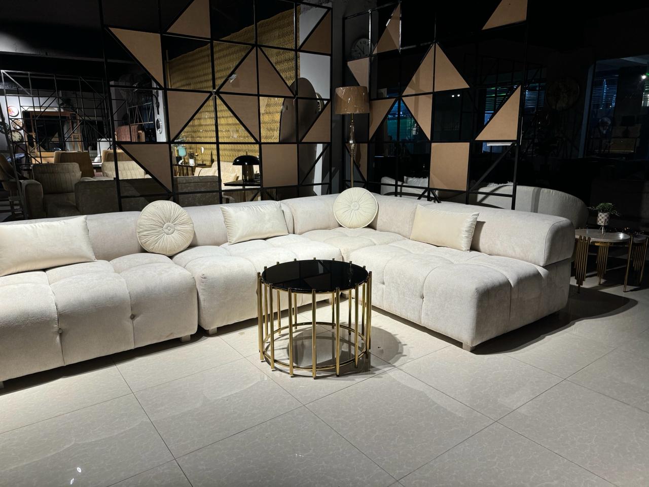 L-Shape Sofa 7 Seater 1-002-1