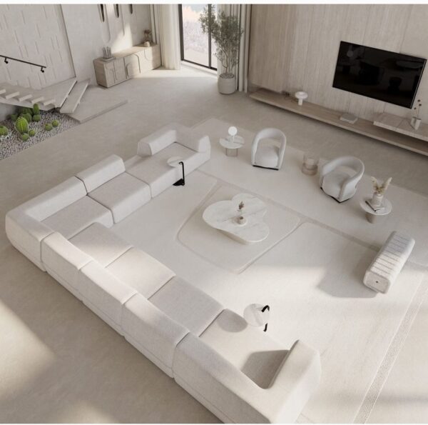 L-Shape Sofa 7 Seater 1-002-2 - Image 2