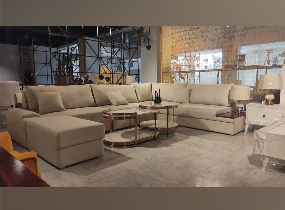 L-Shape Sofa 7 Seater 1-002-4
