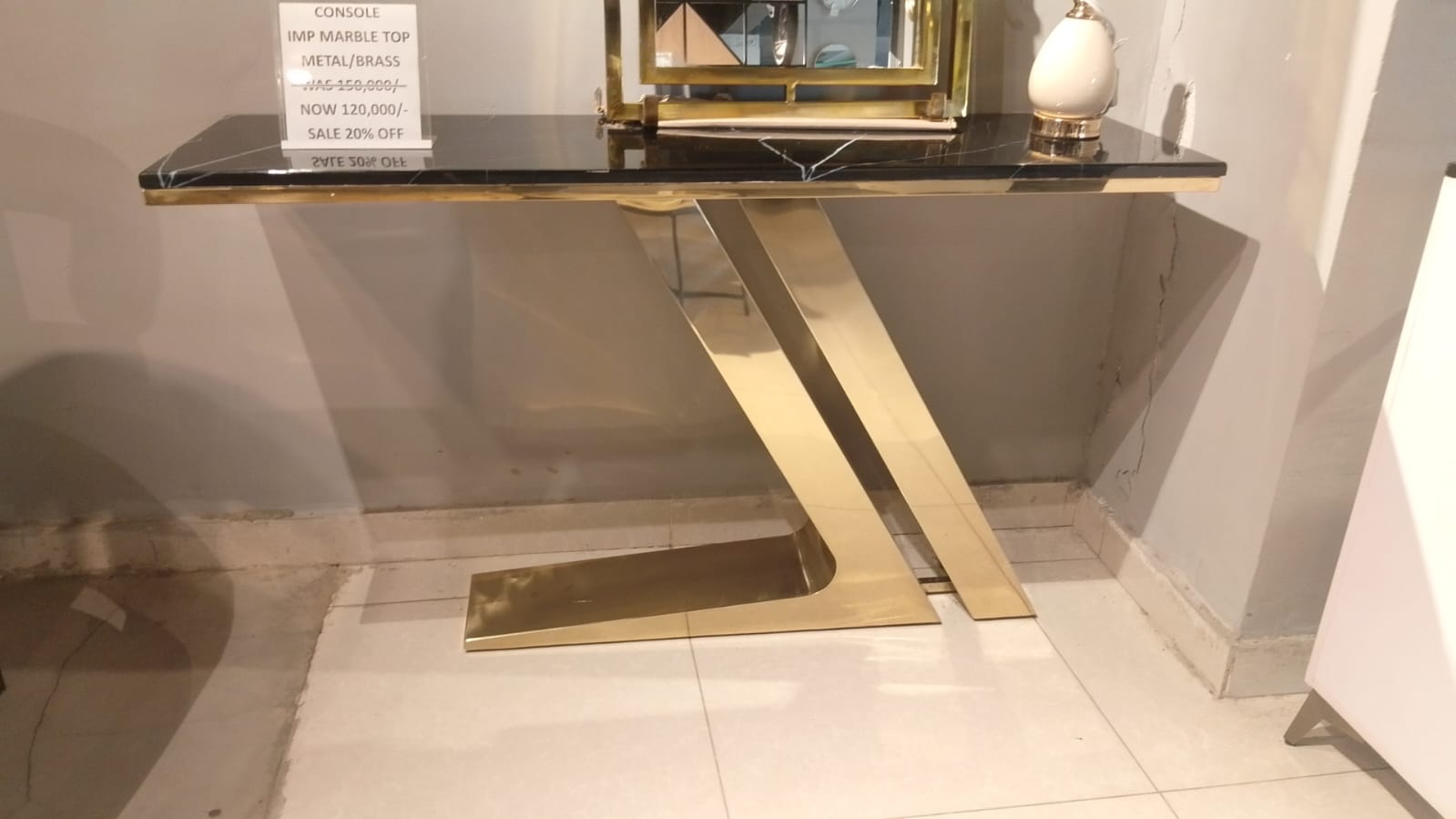Classic Electroplated with Glass Top 6-003