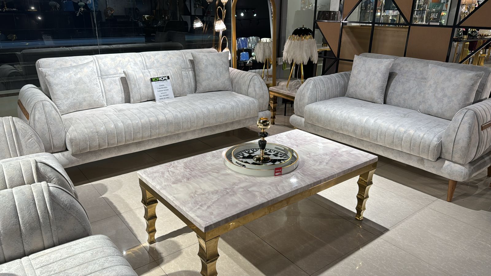 Modern Sofa 7 Seater 1-004-11