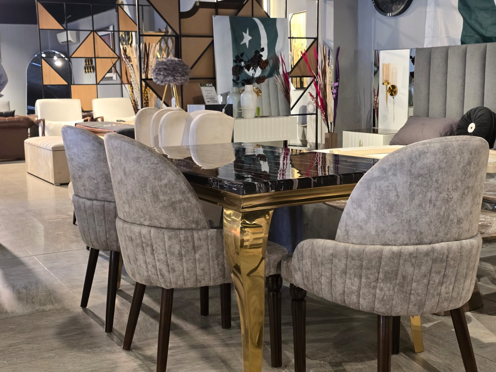 6 Seater Dining Table 7